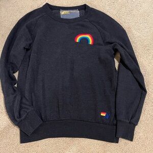 Aviator nation rainbow sweatshirt